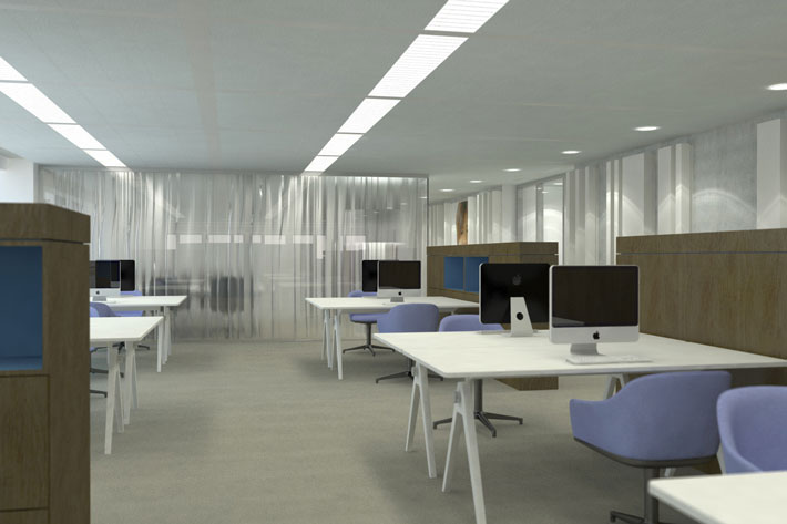 FrieslandCampina interieur visualisatie
