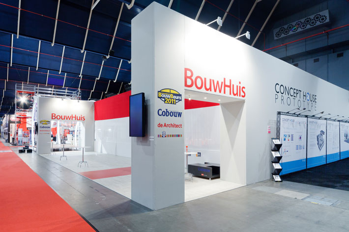 Bouwbeurs 2011 Bouwhuis Theater buitenkant