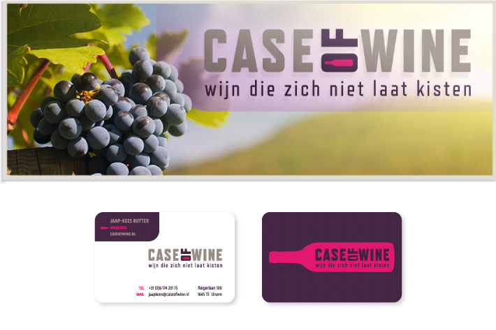 Horizon Creative Case of Wine huisstijl