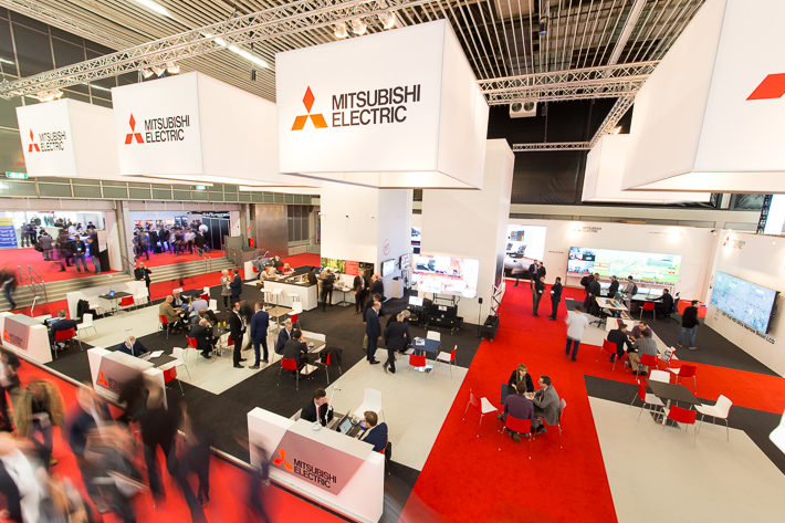 Standontwerp Mitsubishi Electric