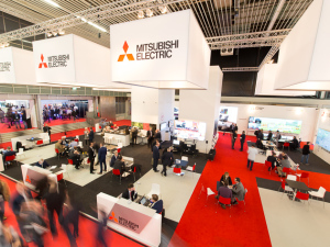 Standontwerp Mitsubishi op ISE 2016