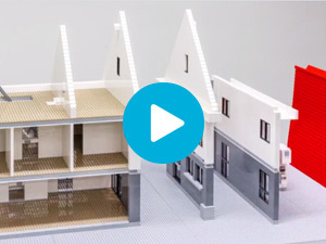 Bouw modulair LEGO huis